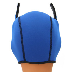 Kinky Puppy Cagoule Puppy Fox Néoprène Bleu-Blanc